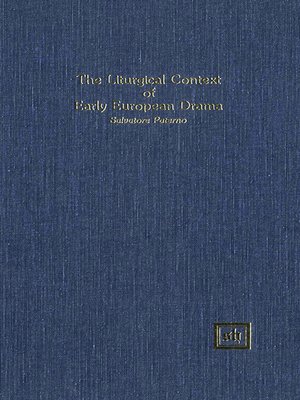 cover image of The Liturgical Context of Early European Drama